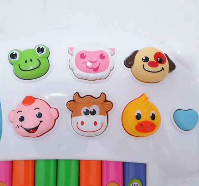 
Клавиатура с животными, игрушки для детей, электрическое музыкальное освещение, детские игры, рекламные электронные предметы 