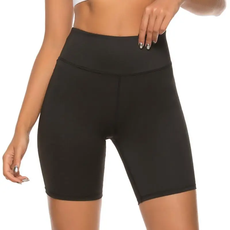 black biker shorts women