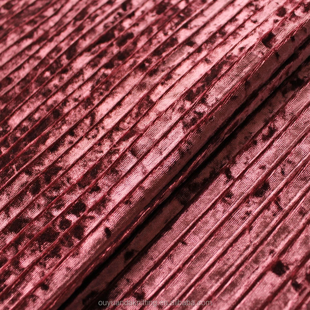 
 Плиссированная юбка с измельченными цветами из корейской бархатной ткани для платьев  