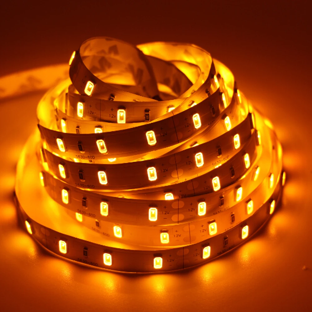 16.5ft 5M Super Bright 5630 SMD RGB Led Strip Light 60Leds
