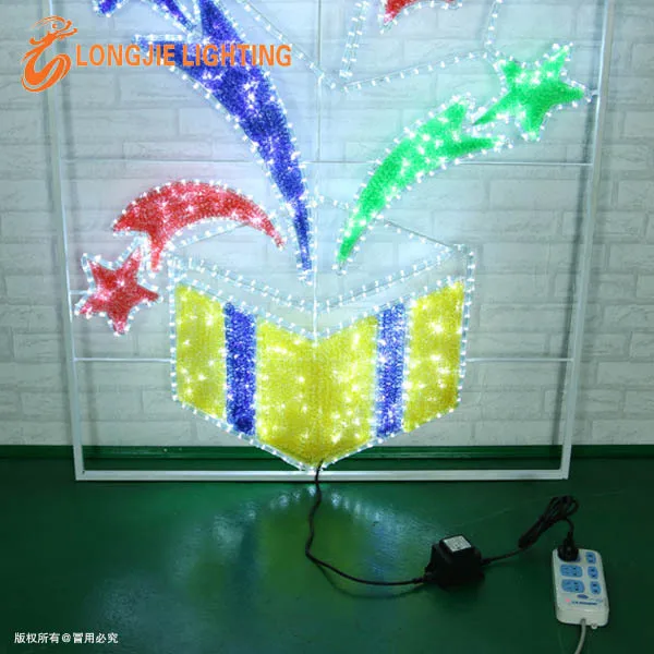 Рождественский светодиодный уличный декоративный фонарь