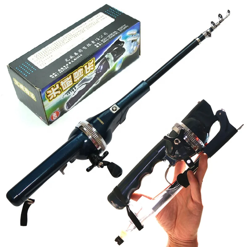 Guangwei collapsible telescopic fishing rod spinning