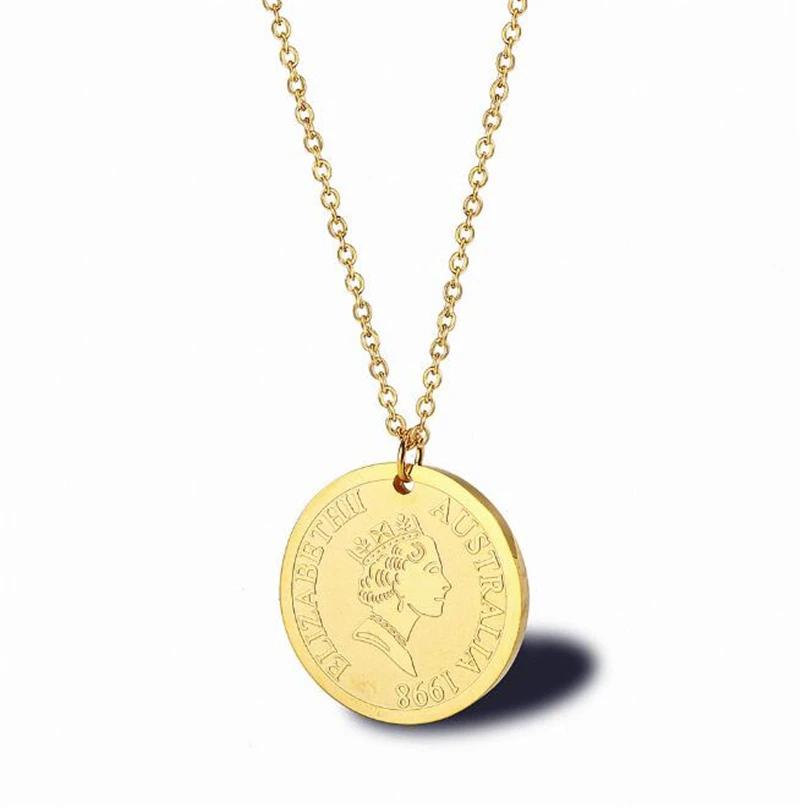 Fashion Simple Stainless Steel 18k Gold 