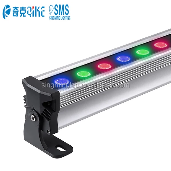 72W Dimmable LED RGB Wall Wash Bar Light Washer Spotlights Flood Light 36 LEDs