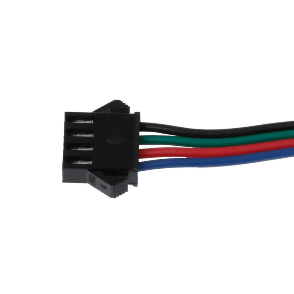 5 Sets Of JST 4-Pin RGB Connectors - Male & Female Plugs For 3528/5050 LED Strips