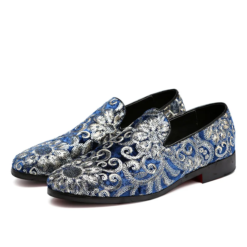 Size 47 48 Wholesale Chinese Embroidered Fancy Slip On Men Loafers Dress  Shoes - Buy Men Loafers,Men Loafers Shoes,Men Dress Shoes Product on  Alibaba.com
