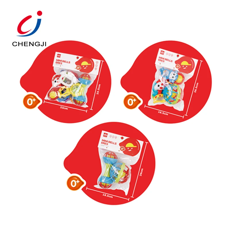 Развивающая музыкальная игрушка, пластиковый звонок, детская пластиковая погремушка
