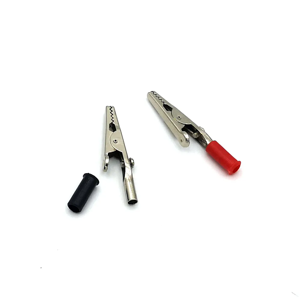 Крокодиловые зажимы, миниатюрные металлические крокодиловые зажимы с винтом
