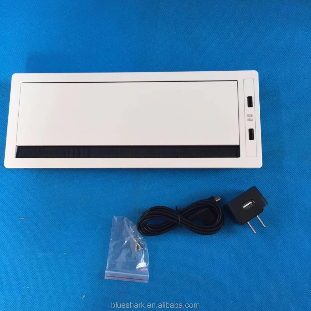 
 Стол для конференций, столы, Проволочный Кабель, втулка с двойным usb-зарядным устройством/мягкий закрытый офисный Настольный кабель, коробка для управления  