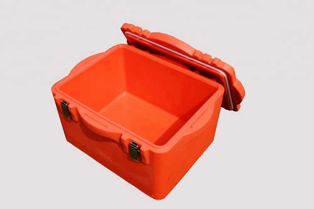 thermal food transport container red 15 ltr Ø 340 mm H 290 mm
