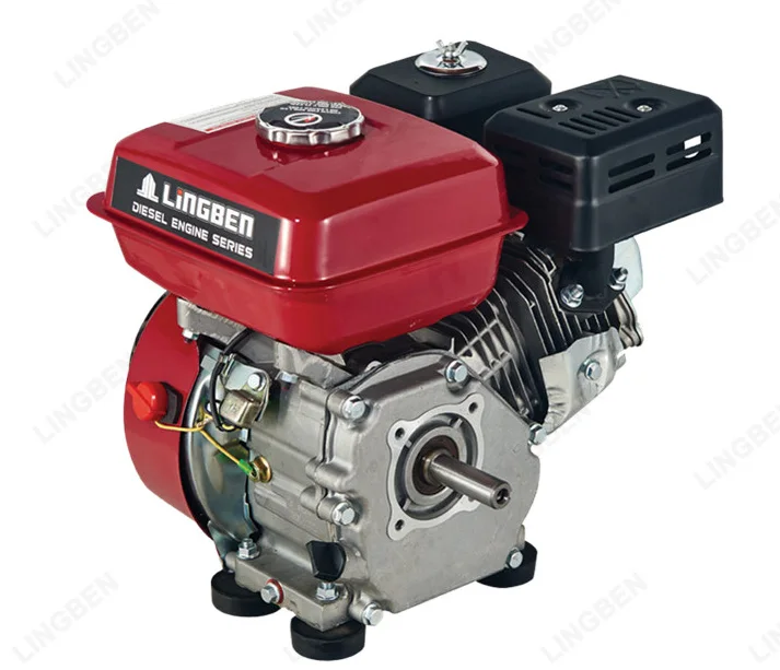 Морской Дизельный Двигатель Одноцилиндровый 5.5HP Дизельных Двигателей LB-168F