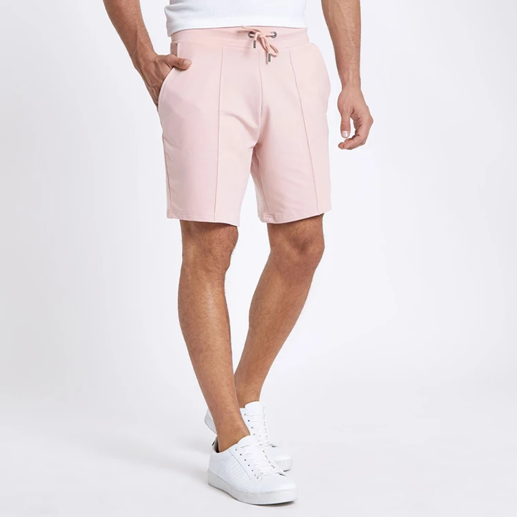 mens pink athletic shorts