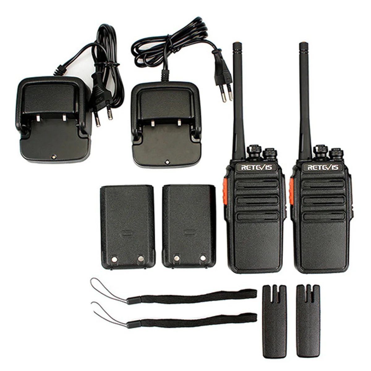 Wholesale Retevis RT24 PMR446 Walkie Talkie UHF Licence-Free handheld Two  Way Radio 16Channels Scan 0.5W TOT VOX For business Security From 