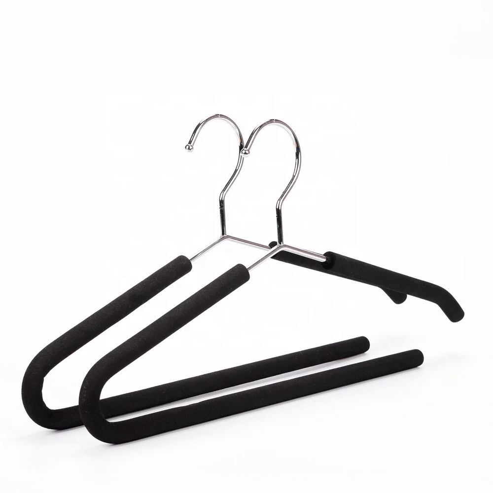 Premium Metal Coat Hangers - Black