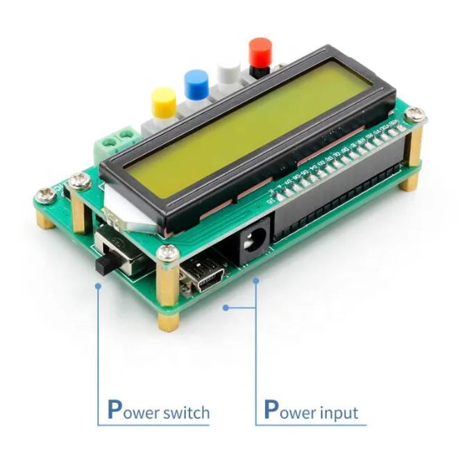 Misuratore Digitale Di Capacità E Induttanza Con Display LCD 1602, Portata 0,01pF-10µF E 0,001µH-100H, Alimentazione USB, Colore Verde