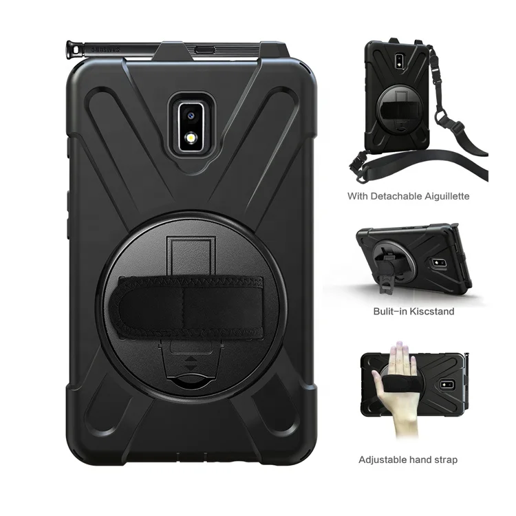 Детский чехол для планшета с ручкой, взрывозащищенный чехол для Samsung Tab A 10,1 10,5 Active 2 8,0 T390 T385 S5E T590 T830 T515 T387