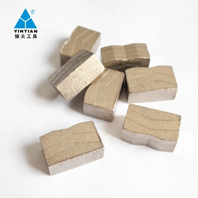 
Высококачественные алмазные сегменты для резки мрамора, базальта, известняка, гранита, песчаника 