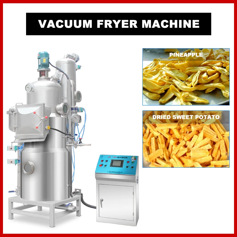 Vacuum Fryer For Fruits Vegetables Vacuum Fry Stainless Steel Electric