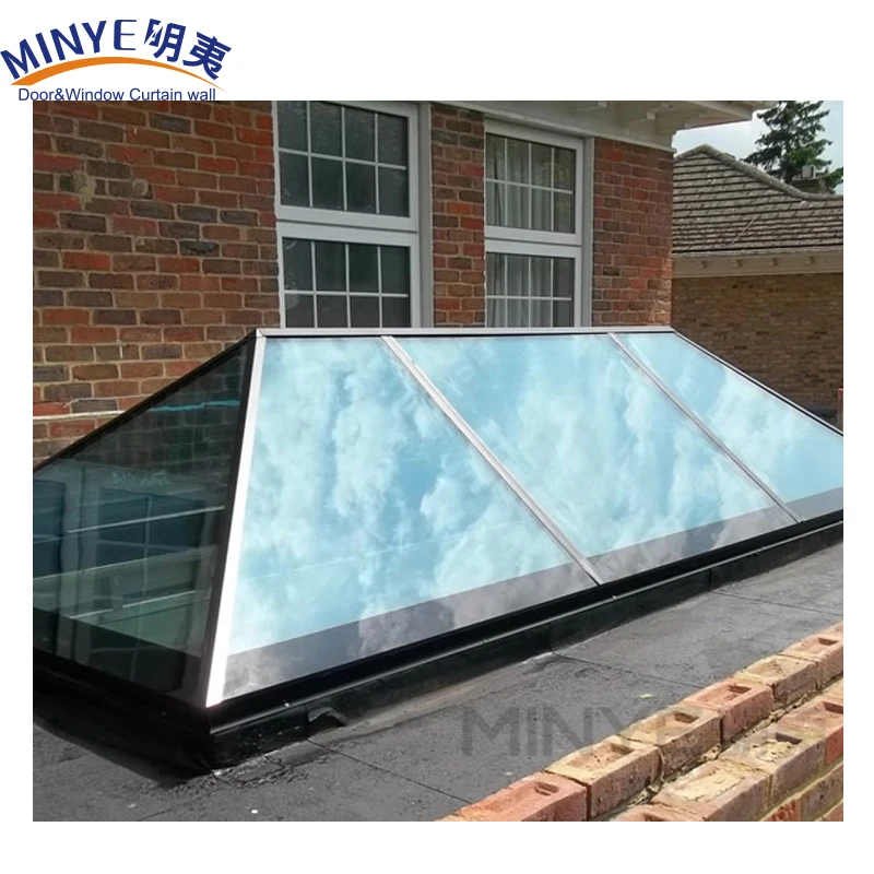 High Quality Aluminum Profile Glass Roof Skylight