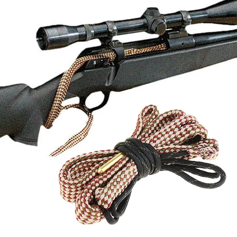 Hunting Gun Bore Cleaner Snake Rifle Cleaning Kit Tool Rifle Barrel Calibre Hunting Gun Bore Cleaner Snake Rifle Cleaning Kit Tool Rifle Barrel Calibre
