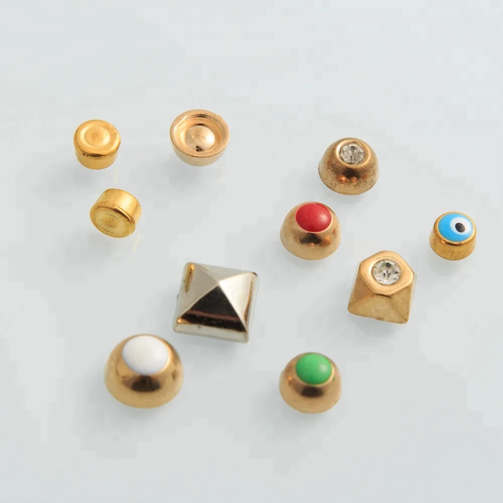 Plastic Beads Punk Sewing Spikes Rivet Cone Stud Bead DIY for Bag Garment Leathercraft
