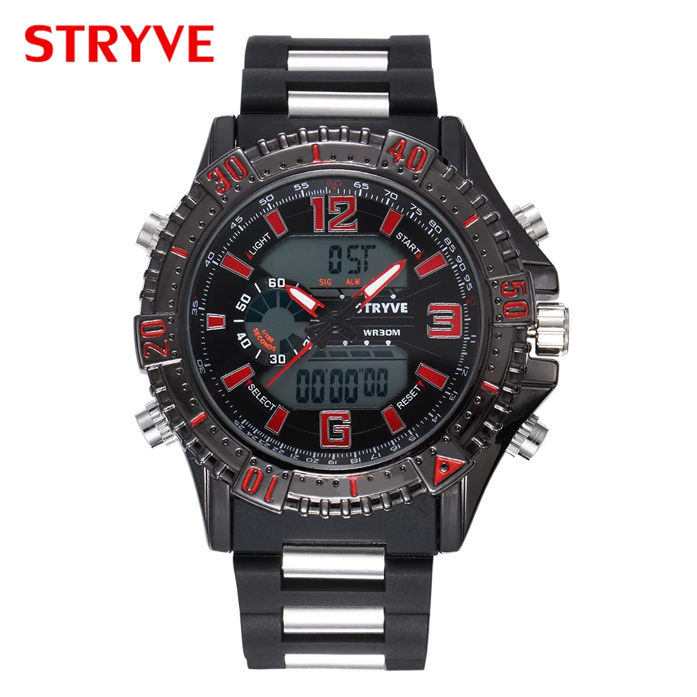 Cuarzo Reloj Reloj Marca Bistec Wr30m Precio STRYVE-Reloj De