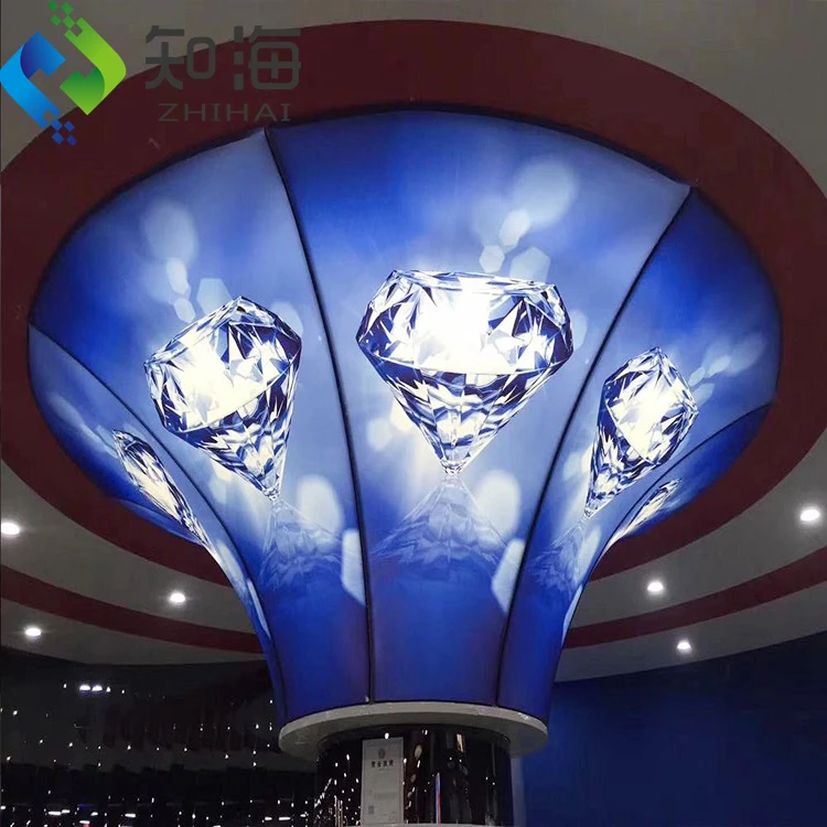 
Индивидуальная рекламная светодиодная тканевая световая коробка ZHIHAI 