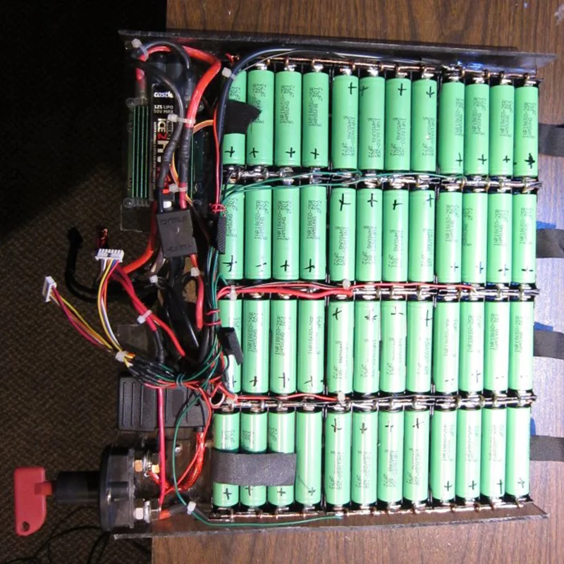 Large Li-ion Battery Pack 10000mah 44.4v