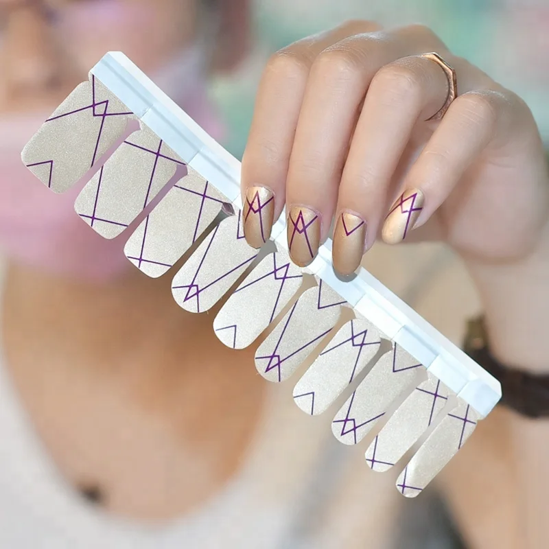 Оптовая продажа 2023 дизайнов наклейки для ногтей huizi обертывания