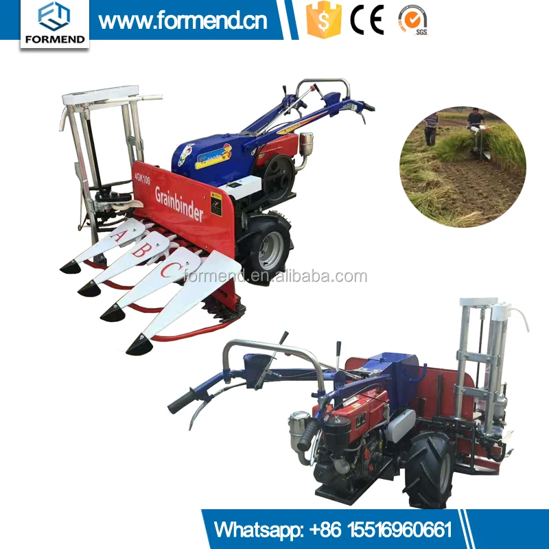 High Efficiency Combine Harvester Reaper Binder Agriculture Machinery Equipment