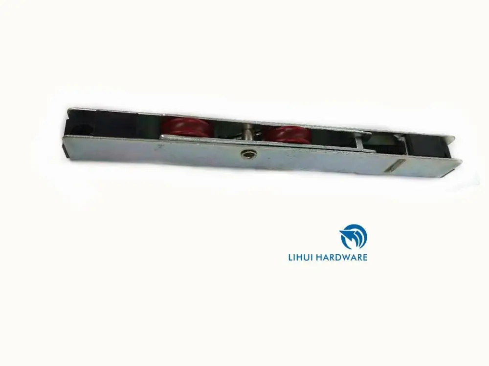 Заводская цена, регулируемый дверной ролик из нержавеющей стали с пазовым шкивом для раздвижной двери из НПВХ