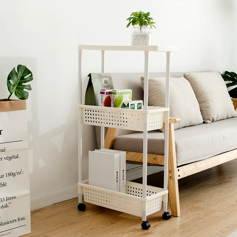 2021  High Quality  Plastic pp Corner Storage Shelf