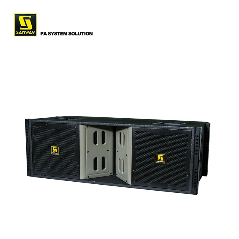 VT4888 Sanway профессиональный аудио двойной 12 дюймов 3 Way линейного массива звуковая система