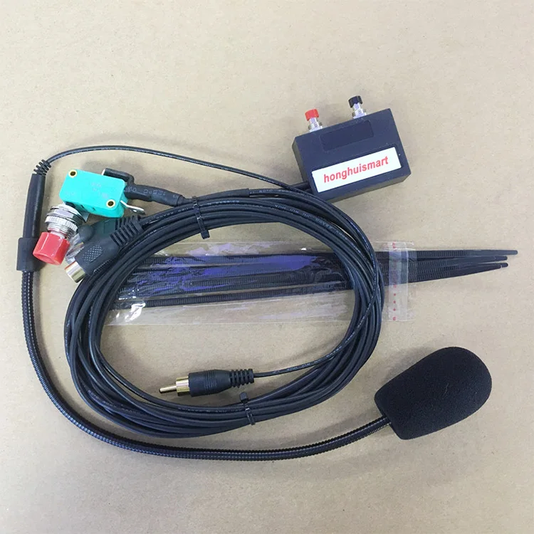 Source Handsfree Microphone Speaker with 8 Pins for ICOM IC-2200H