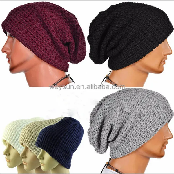 Topi Musim Dingin Beanies Warna Solid 