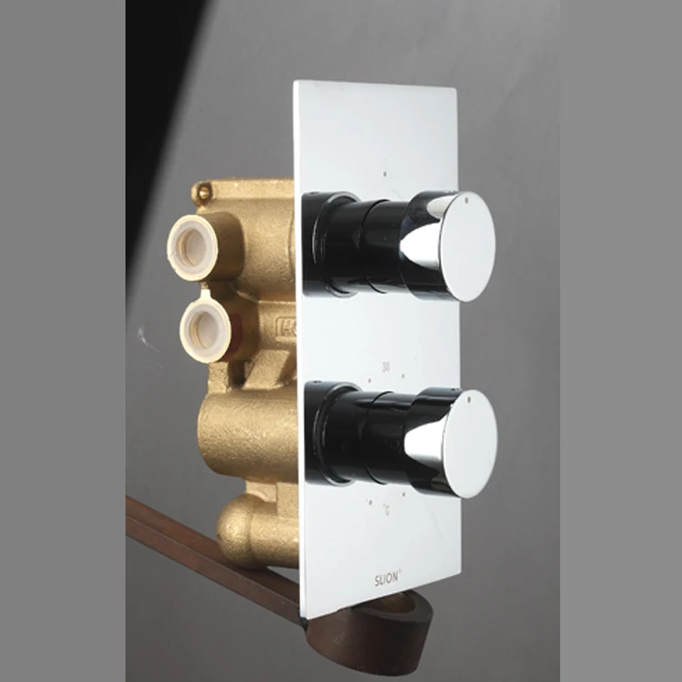 Modern Brass Single Function Concealed Thermostatic Shower supplier