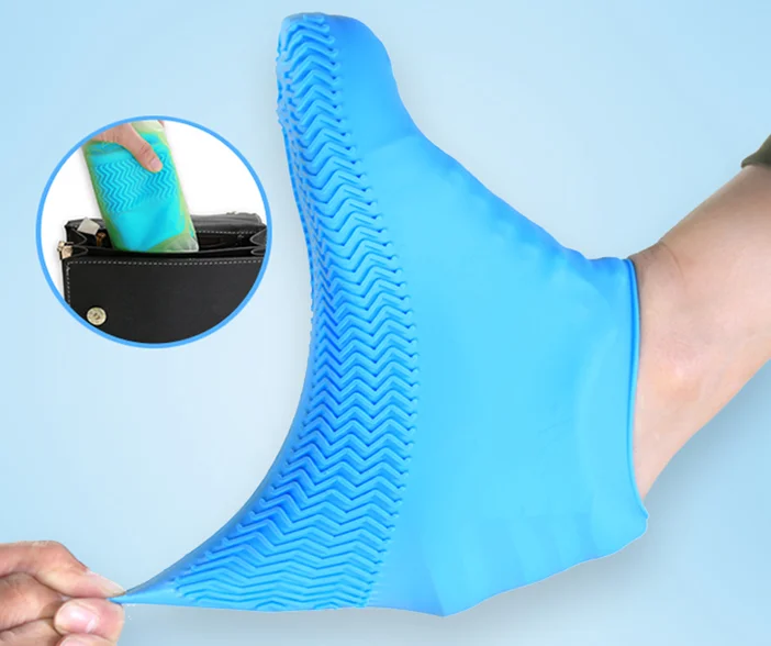 
 Уличная водонепроницаемая обувь унисекс, силиконовый защитный чехол для обуви от дождя, как показано по телевизору  