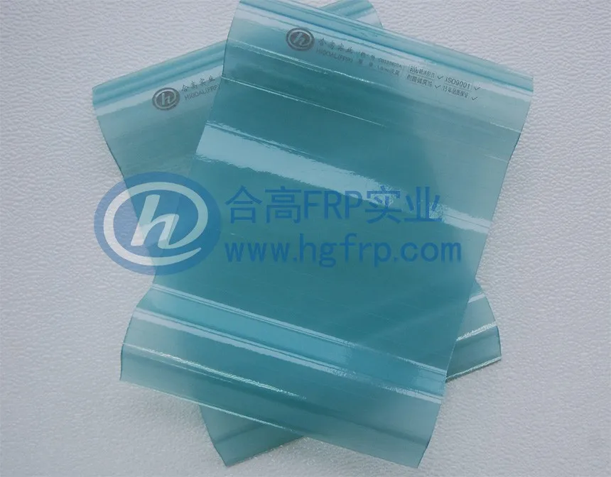 Полупрозрачный лист гофрированный стекловолоконная черепица