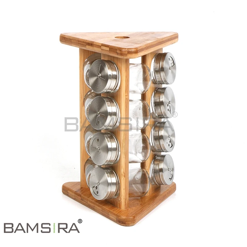 countertop revolving spice rack