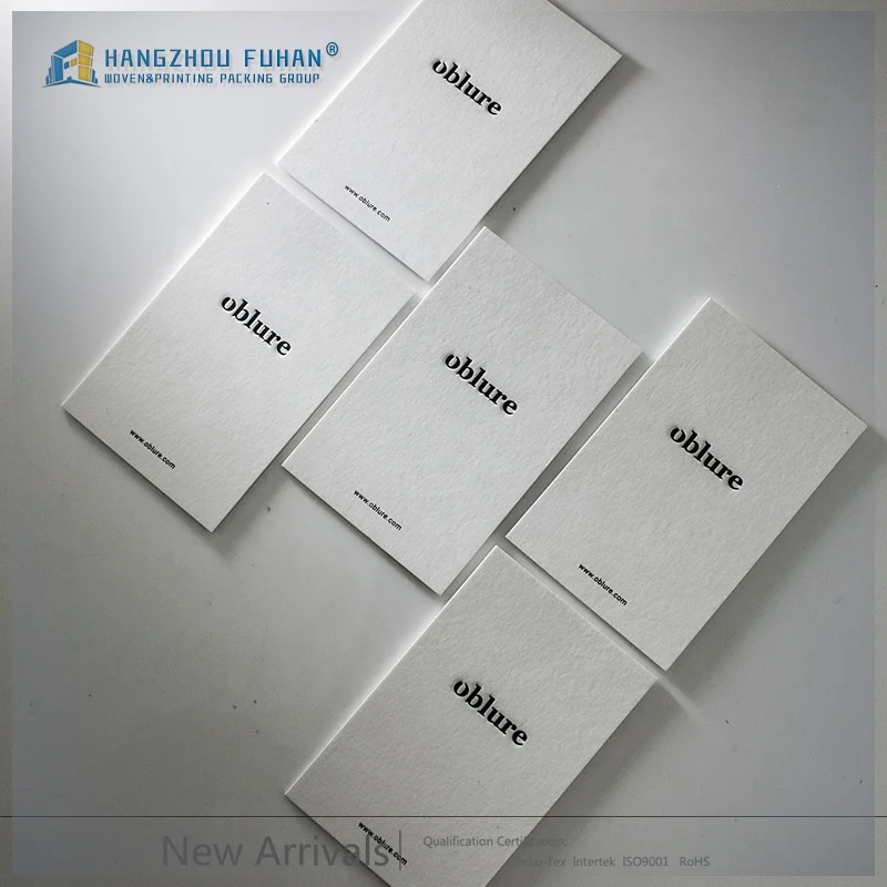 
 Ярлык на заказ с логотипом на заказ, ярлык для одежды из белой матовой бумаги, сертификат FSC  