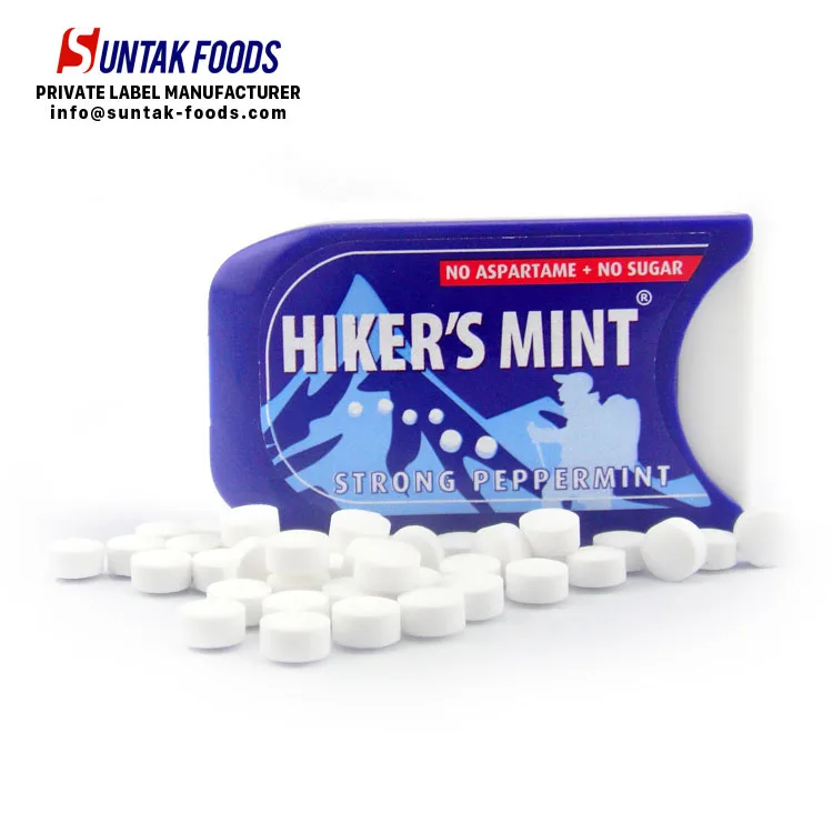 Sugar Free Mints in PP Dispenser
