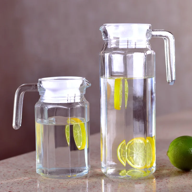 0.5l cheap fridge glass juice pitcher