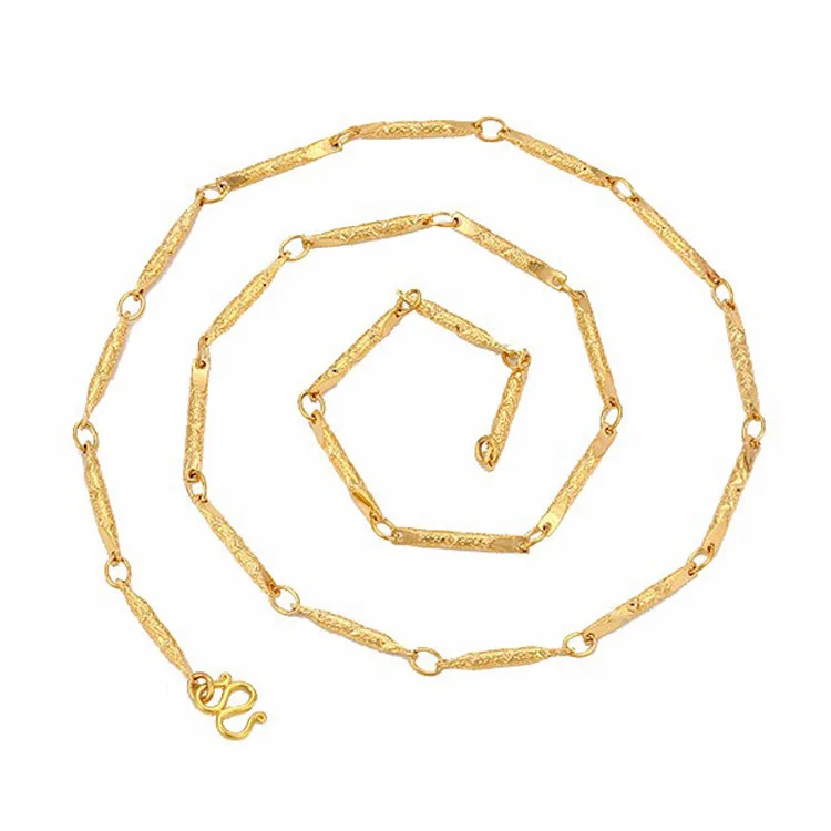 Chain Necklace Designs,24k Gold 
