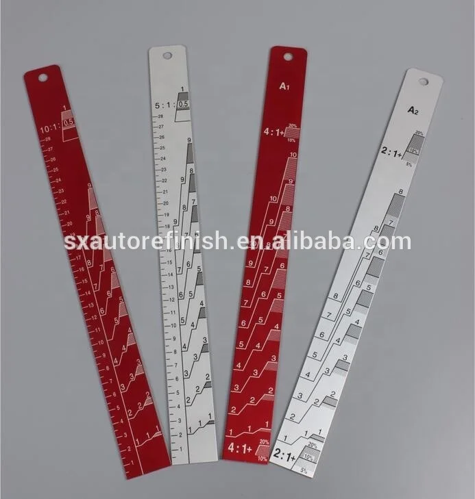 Universal Metal Auto Paint Mixing Measurement Stirring Stick&Paint Stirrer Mixer Paddle
