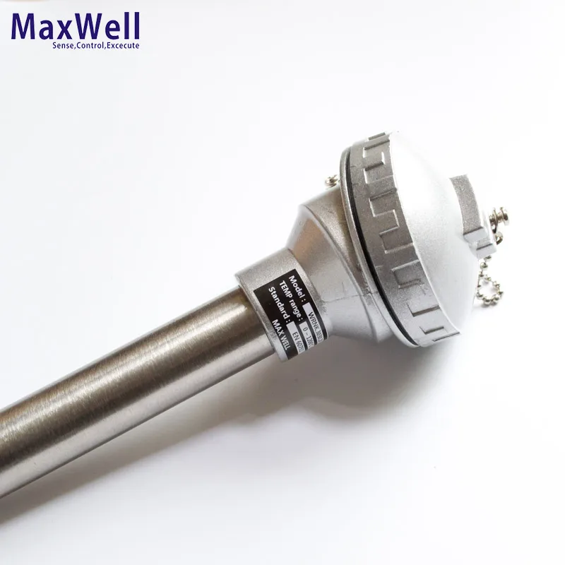 High Accuracy PT100 K Thermocouple Stainless Steel Probe Industrial Temperature Sensor Assembly OEM Customizable Junction ODM