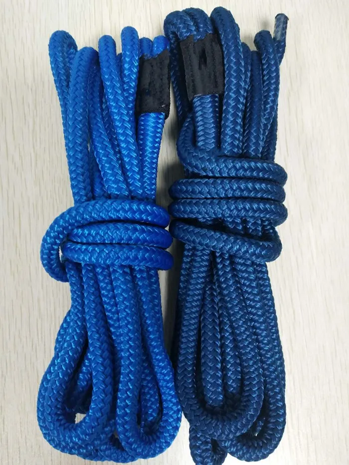 2 pack dock line nylon mooring boat rope safety double braid marine yacht rope