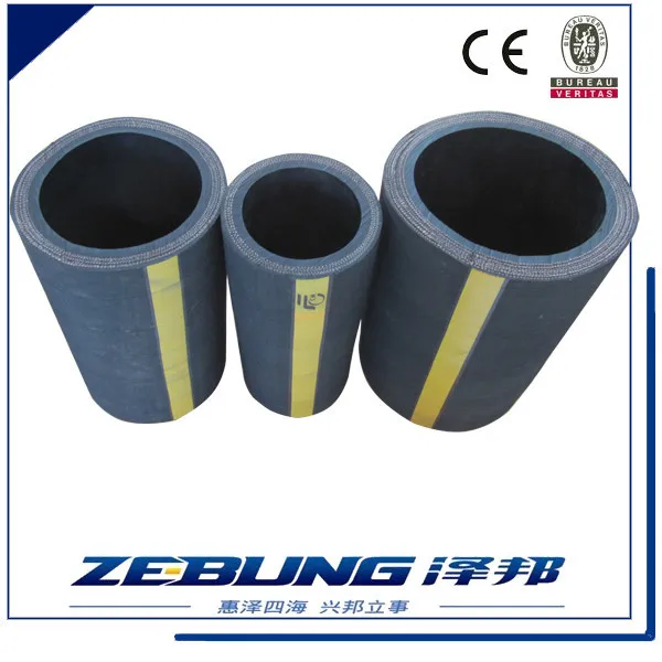 Abrasion and Weather Resistant Synthetic Rubber 50mm Soft Concrete Pump Hydraulic Rubber Hose / Concrete Hoses