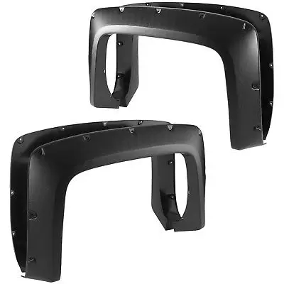 Высокое качество Oem части кузова автомобиля пластиковое колесо арки крыло вспышки 14-17 Chevy silverado 1500 короткая кровать