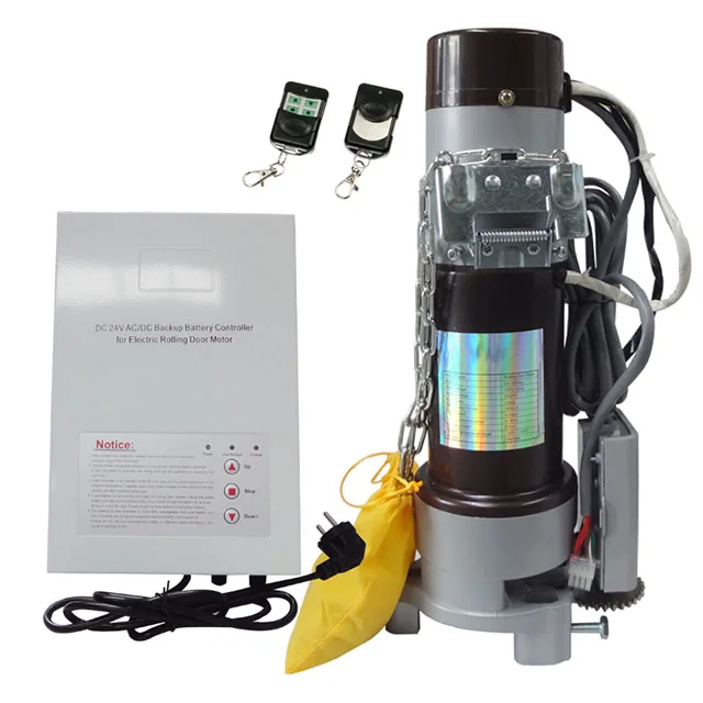 Rolling Central Shutter Door Motor With Storage Power