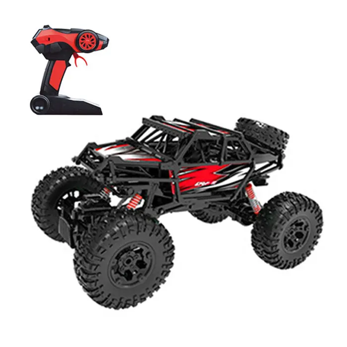 Large Size 1:10 Remote Control Car 4WD 2.4Ghz Rock Crawler Climber Truck Toys CO 